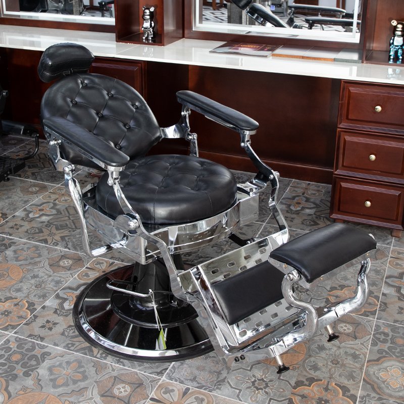 Bojue Salon Furniture Vintage Man Antique Barber Chair Hair Salon For Sale saloon equipments silln de barbera