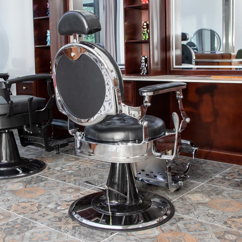 Bojue Salon Furniture Vintage Man Antique Barber Chair Hair Salon For Sale saloon equipments silln de barbera