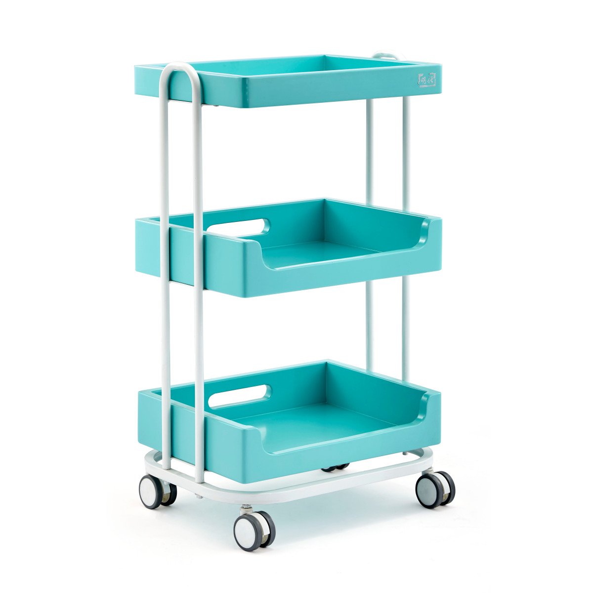 Modern Salon Trolley 3-drawer popular hot sale rolling storage cart hand push utility cart