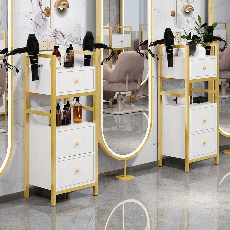 Hairdressing furniture wood salon trolley barber supplies station salon furniture hairdresser trolley