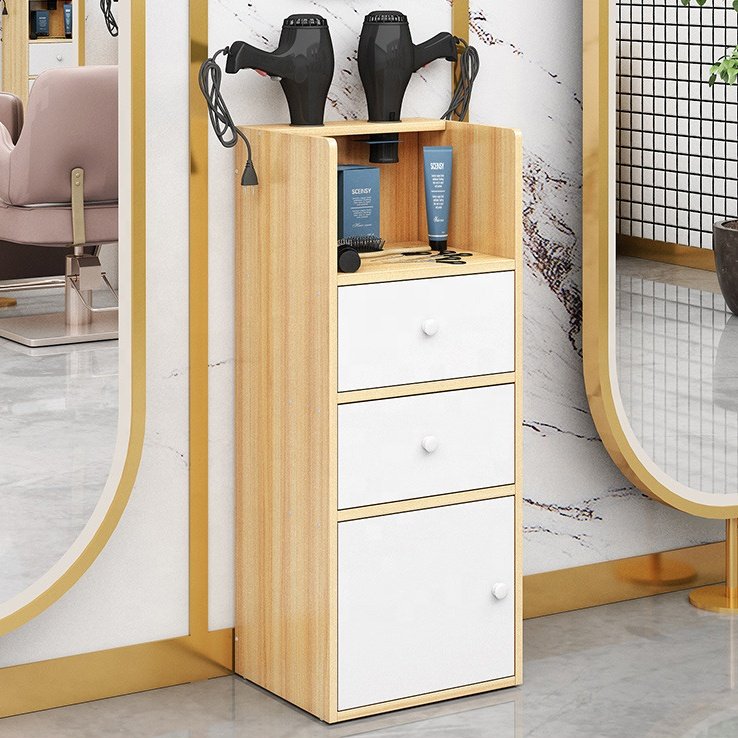 Hairdressing furniture wood salon trolley barber supplies station salon furniture hairdresser trolley