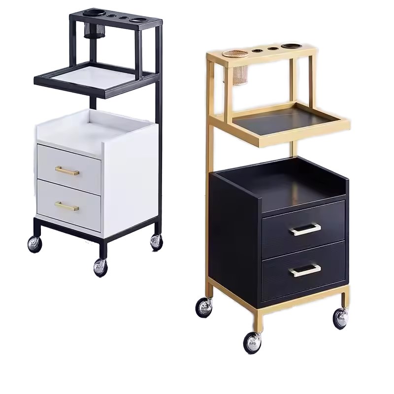 High Quality Multifunctional Metal Barber Tool Salon Furniture for Durable Usage