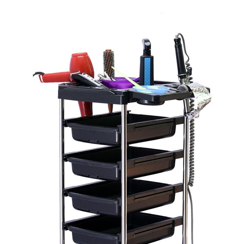 Wholesale plastic beauty salon trolley new model cart for hairdressers