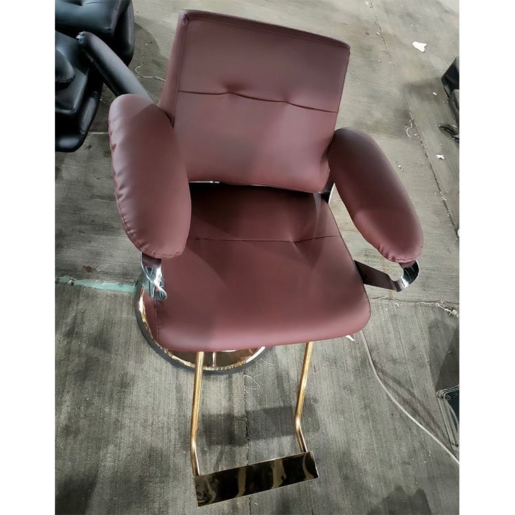Siman Salon Furniture Modern Lifting Hairdressing Stainless Steel Base New Design Styling Durable Barber Chair