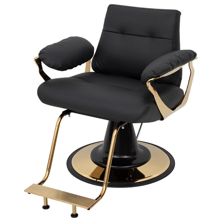 Siman Salon Furniture Modern Lifting Hairdressing Stainless Steel Base New Design Styling Durable Barber Chair