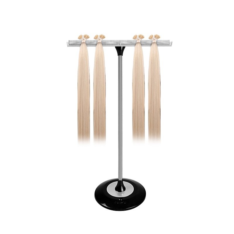 Salon Shop Durable Hair Extensions Hanging Tool Portable stainless steel Wig Hair Extension Holder Stand Display