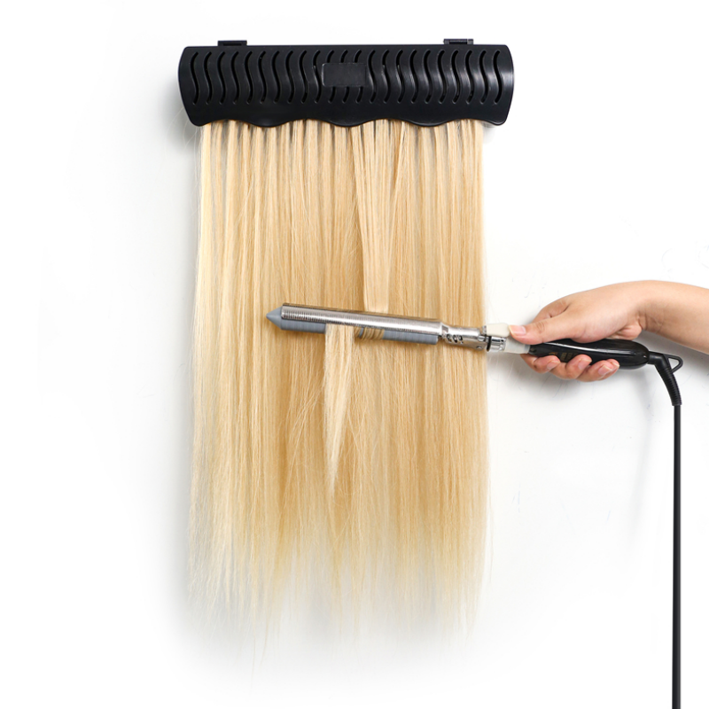 Salon Shop Durable Hair Extensions Hanging Tool Portable stainless steel Wig Hair Extension Holder Stand Display