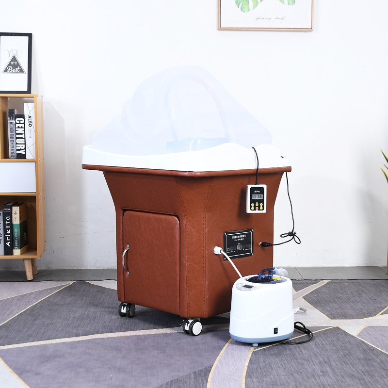 Separate type Beauty Salon Shampoo Bed Massage Multifunctional Fumigable Hydrotherapy Circulating Salon shampoo bed