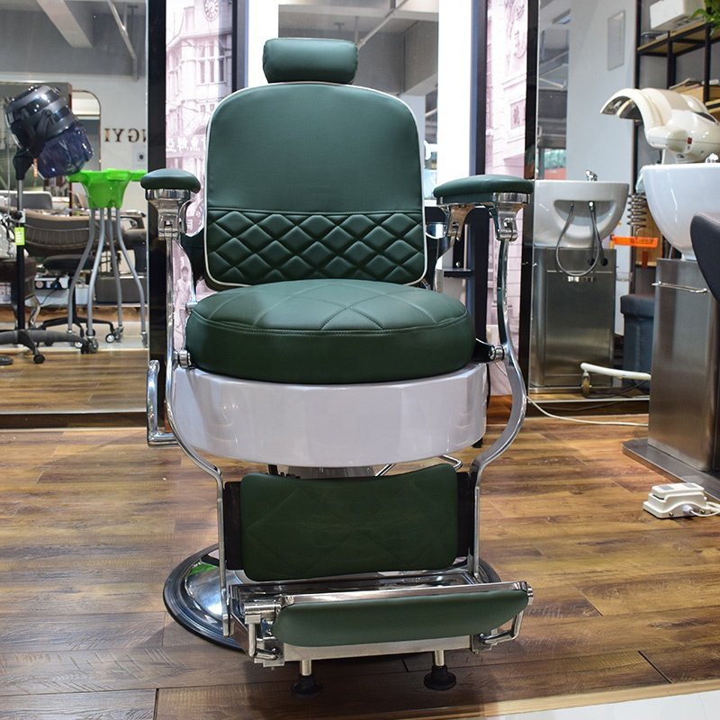 Luxury Men'S Barber Chair For Hair Salon Furniture Heavy-Duty Barber Chair For Salon Reclining