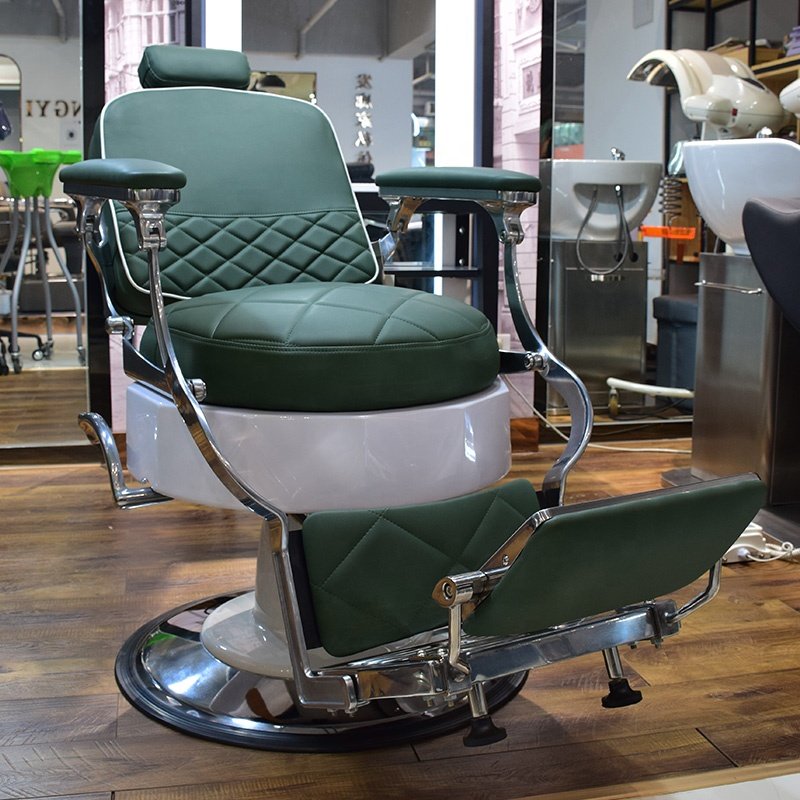 Luxury Men'S Barber Chair For Hair Salon Furniture Heavy-Duty Barber Chair For Salon Reclining