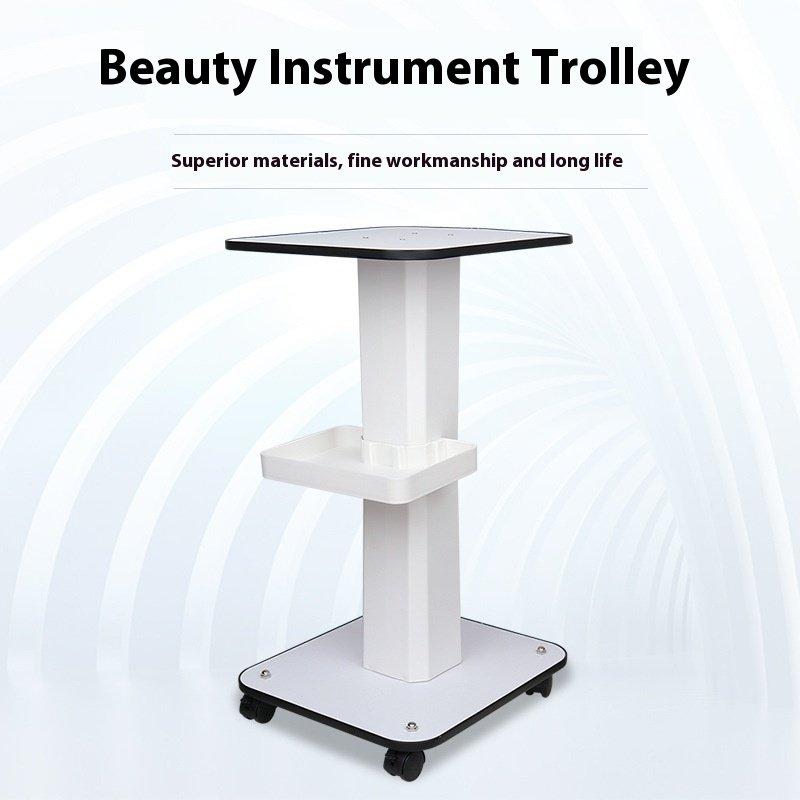 Small Bubble Base Mobile Storage Tool Cart Modern Design Beauty Instrument Cart for Salon for Kitchen Hospital Bathroom Gym Use