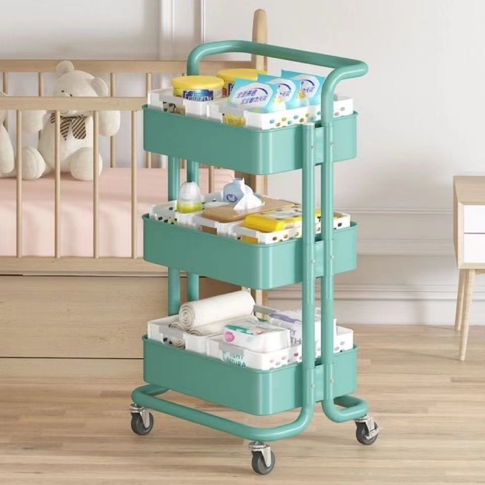 Toilet with wheel kitchen storage shelf trolley living room for floor to floor beauty salon sundries shelves supplies shelves