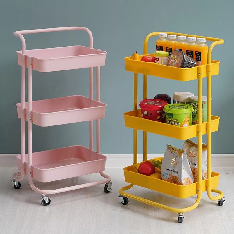 Toilet with wheel kitchen storage shelf trolley living room for floor to floor beauty salon sundries shelves supplies shelves