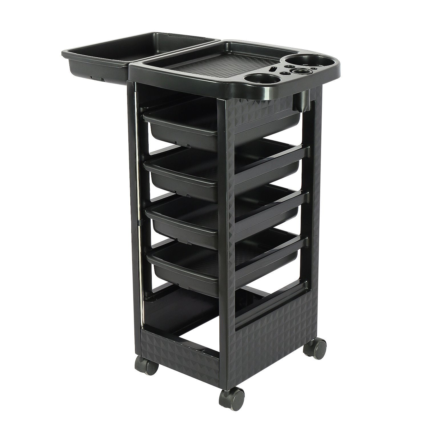 Wholesale Beauty Salon Trolley Floor Multi-layer Mobile Trolley Beauty Studio Cart
