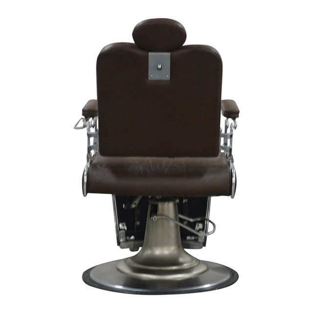 Comfortable Salon Chair with Adjustable Recline and Swivel Base Modern