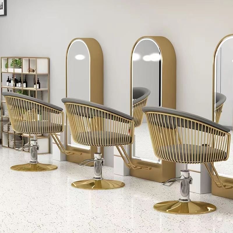 Net red light luxury simple fashion hairdressing chair hair salon special lift cutting chair