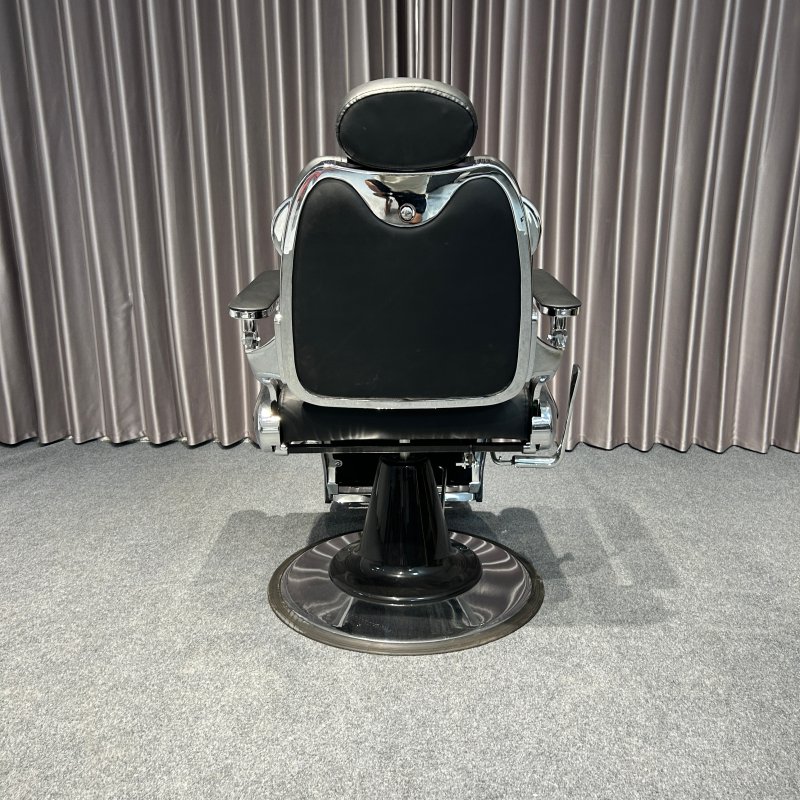 Vintage Style Hair Styling Chair sliver Frame Barber Chair Barber Shop Equipment Hairdressing Barber Chair