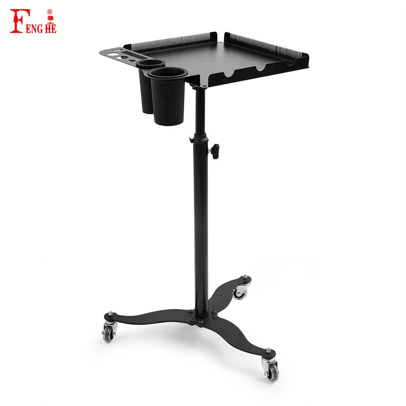 new barber salon trolley chariot salon de coiffur black
