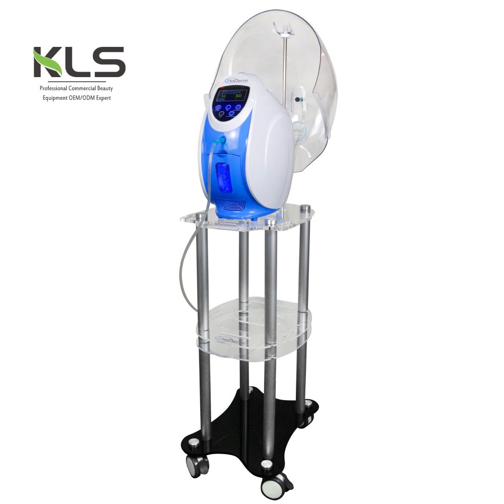 2021 O2 to Derm korean O2 Oxygen Derm with trolley and consumable beauty machines for salon use