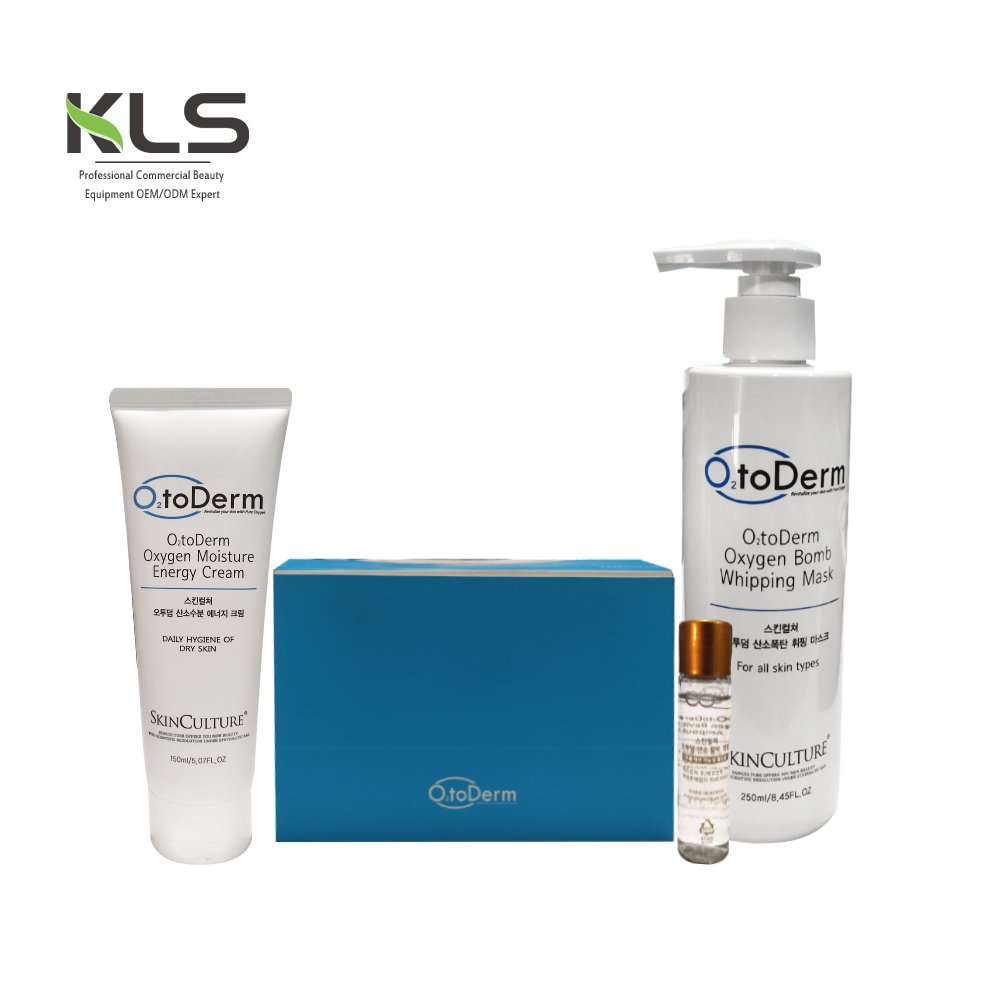 2021 O2 to Derm korean O2 Oxygen Derm with trolley and consumable beauty machines for salon use