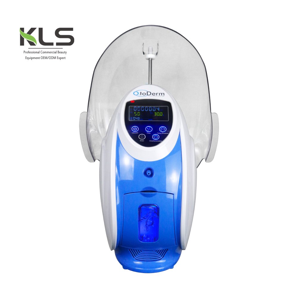 2021 O2 to Derm korean O2 Oxygen Derm with trolley and consumable beauty machines for salon use