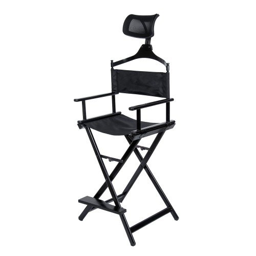 Professional Folding chair For Makeup Artist And Beauty Assignments & Training School Students With Head Pillow