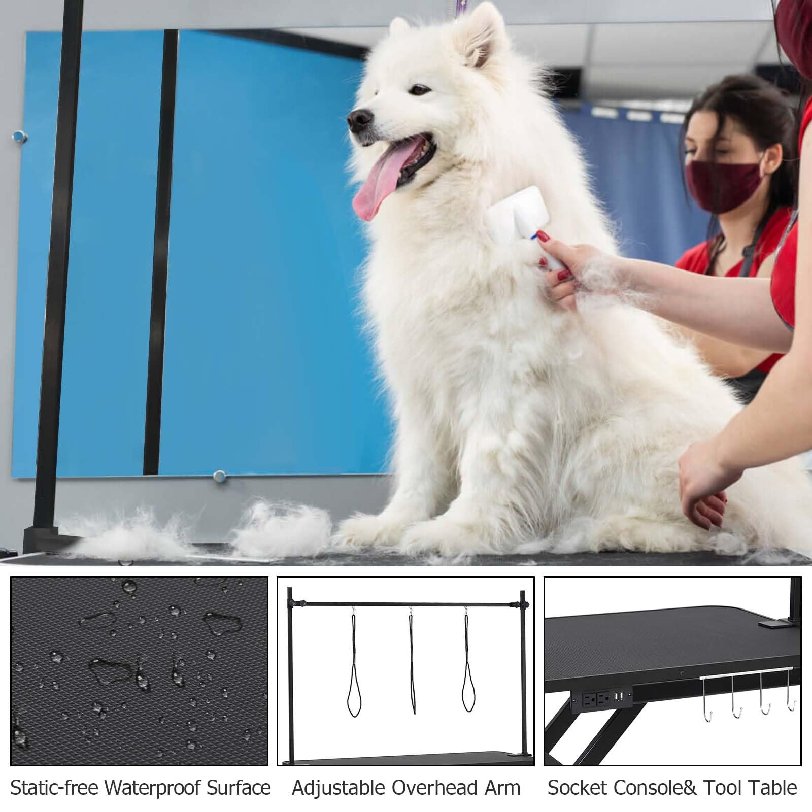 Simple Operation X Style New Electric Lifting Table Electric Lifting Dog Grooming Salon Table