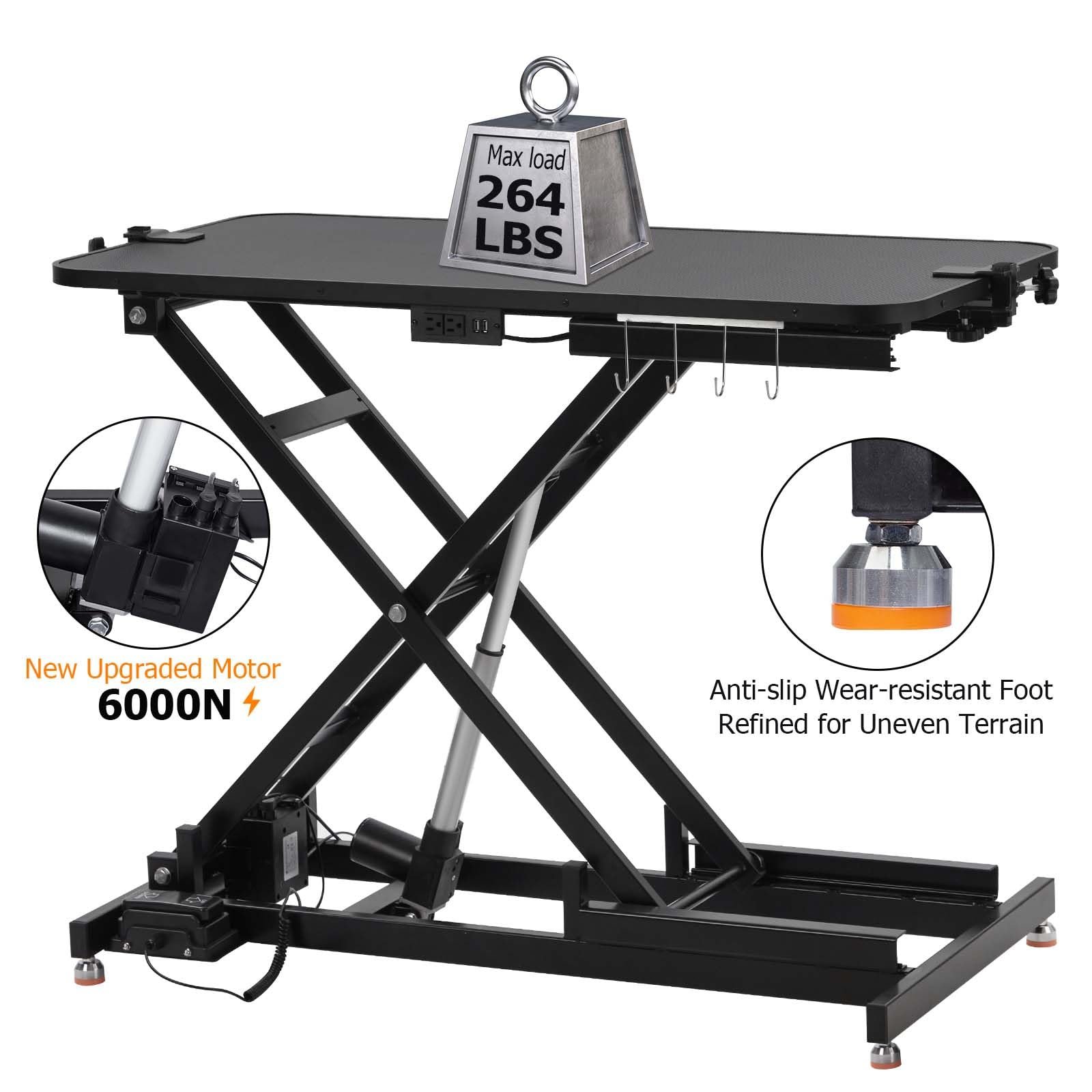 Simple Operation X Style New Electric Lifting Table Electric Lifting Dog Grooming Salon Table