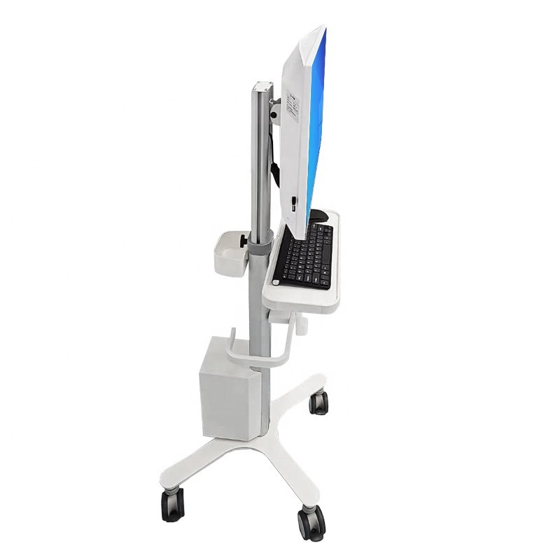 Luxurious Medical Cart All-in-one Screen PC Computer 23.8 Inch Mobile Dental Trolley for Dental Clinic Beauty Salon