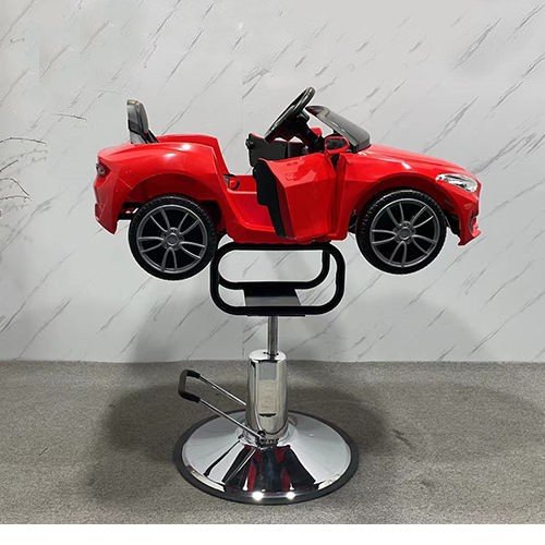 Hairdressing Salon Seat Special Lift Barber Chair For Children Hairdressing Chair New Chinese Cartoon Car Haircutting Chair
