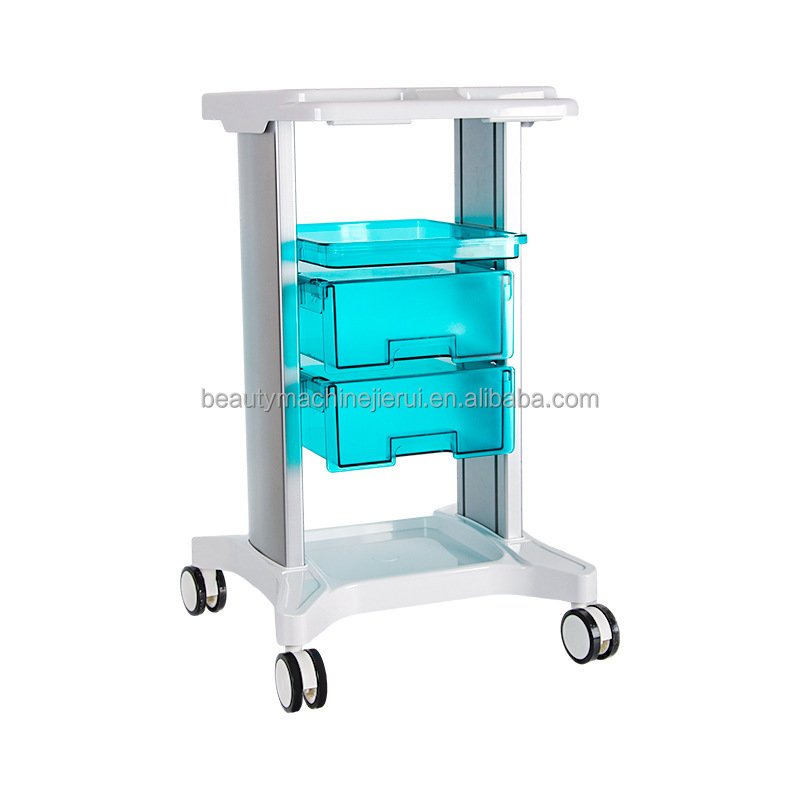 Beauty Salon Aesthetic Trolley Cart Stand for Laser machine Equipment trolley Beauty spa machine Trolley Cart With drawer