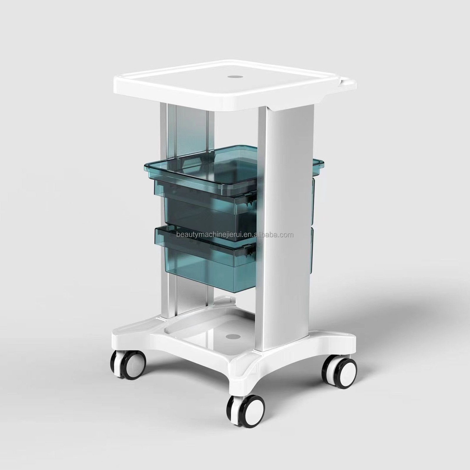 Beauty Salon Aesthetic Trolley Cart Stand for Laser machine Equipment trolley Beauty spa machine Trolley Cart With drawer
