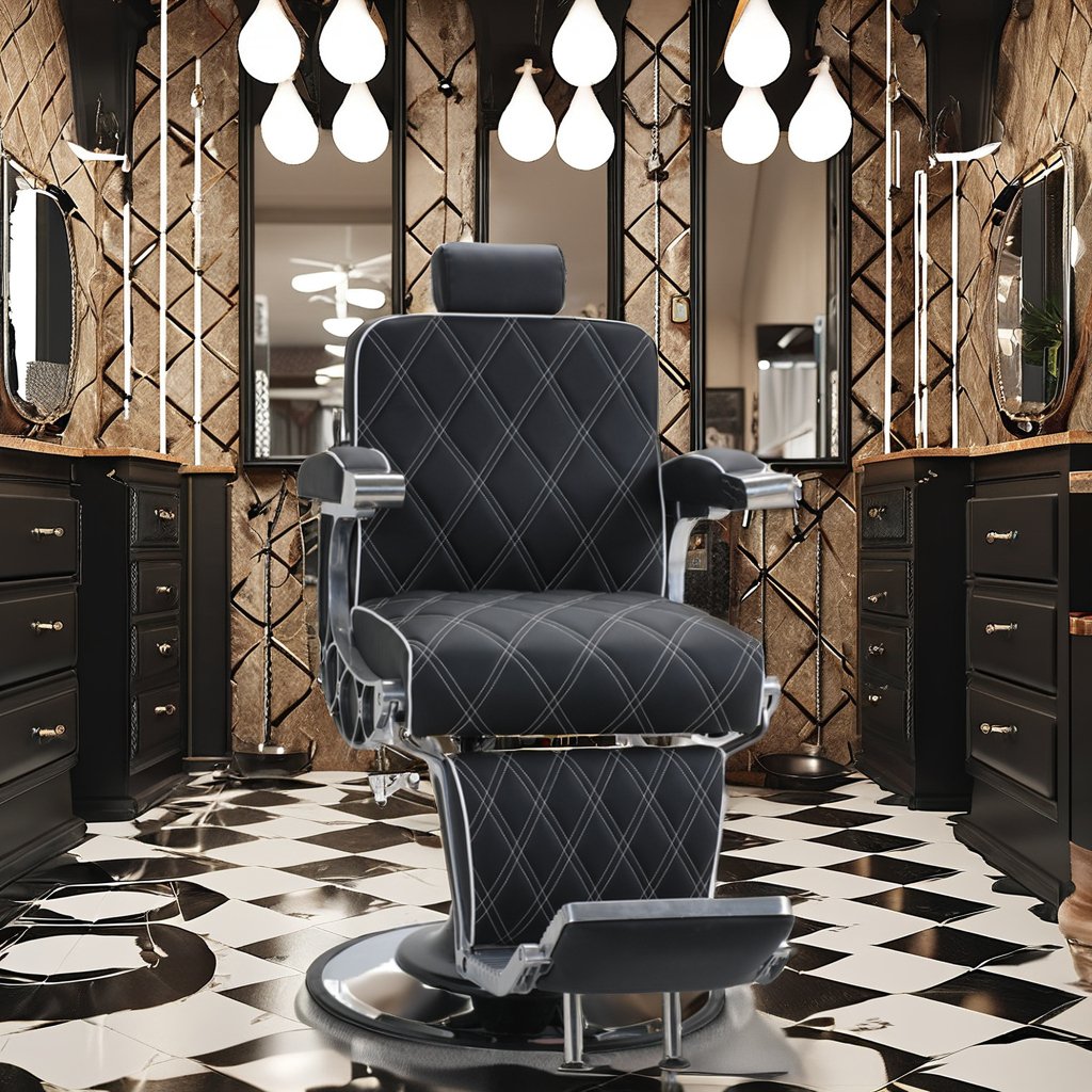 High Quality Modern Barber Chair with Special Lift Wholesale Beauty Salon Furniture Senior Hair Salon Cutting Bench