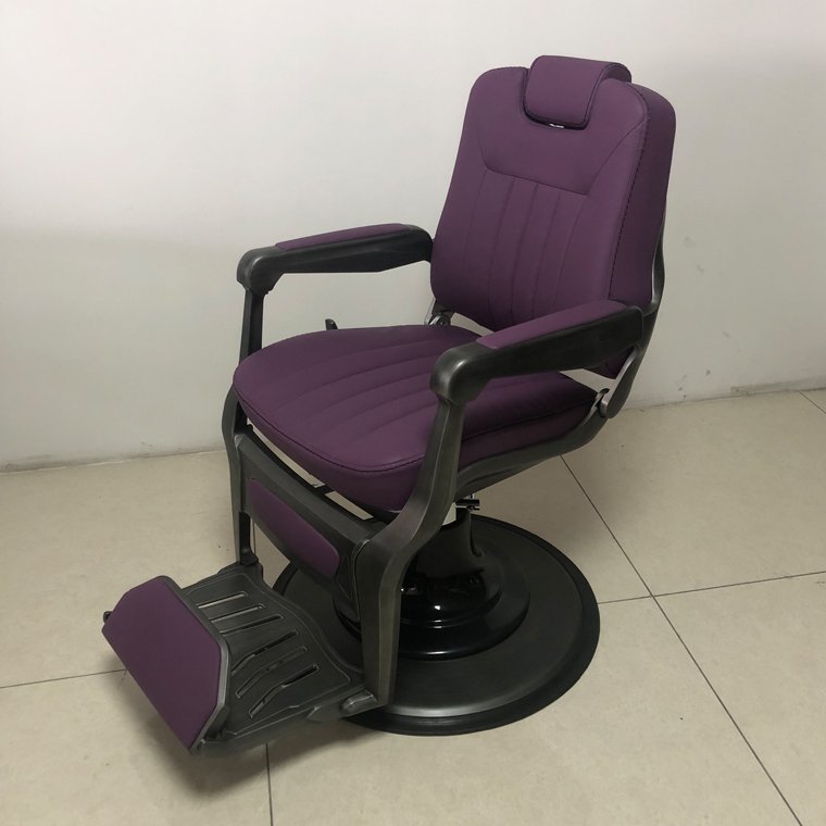 antique purple barber chair for men heavy duty hydraulic pump luxury barber chairs