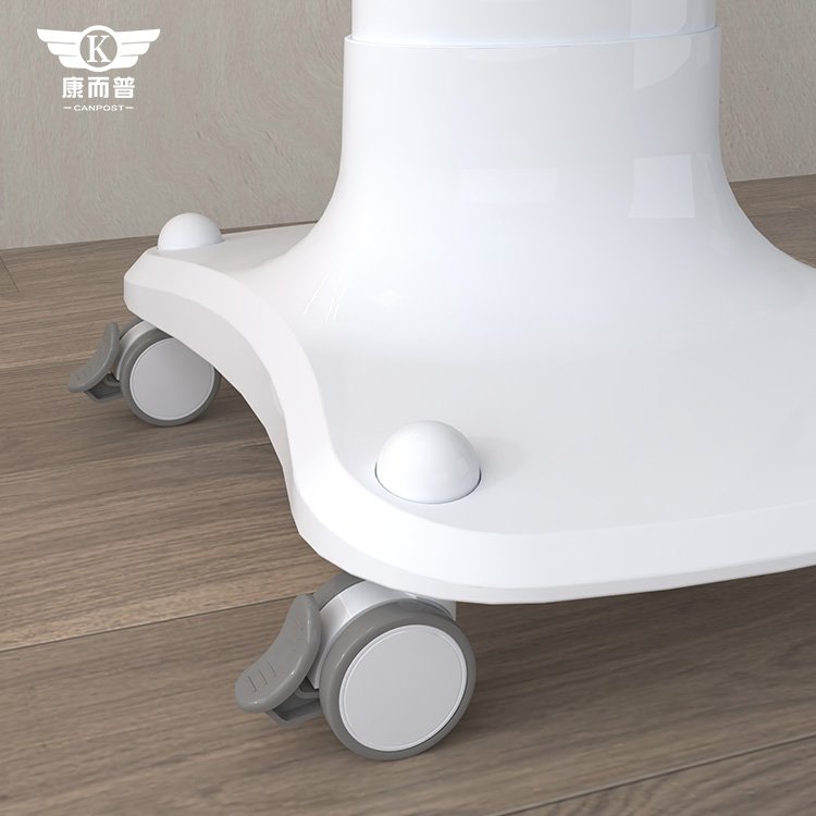 Hot selling beauty salon trolley White Salon beauty machine trolley with silent casters can be customized factory wholesale