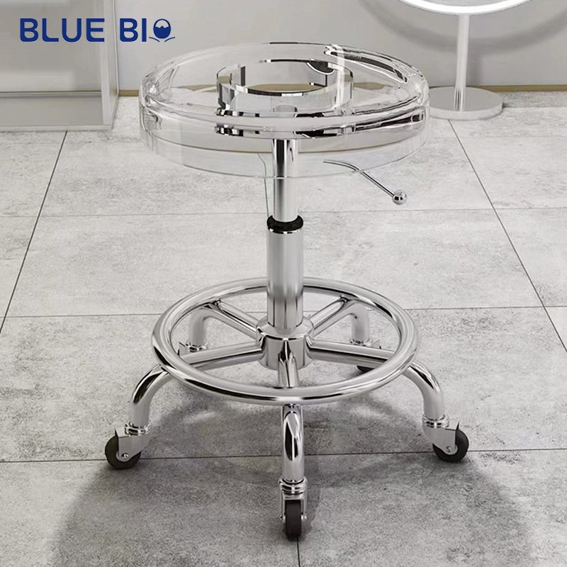 Hair Beauty Salon Furniture Fabric Technician Stool Chair Beauty Salon Furniture Barber Chair