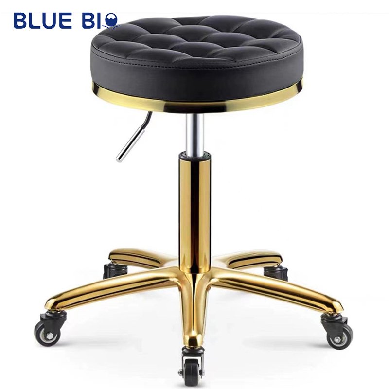 Hair Beauty Salon Furniture Fabric Technician Stool Chair Beauty Salon Furniture Barber Chair