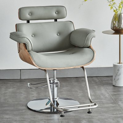 Barber Chair PU Leather Styling Chairs For Salon Modern Hairdresser Tattoo Shaving Lift Square Barber Chair