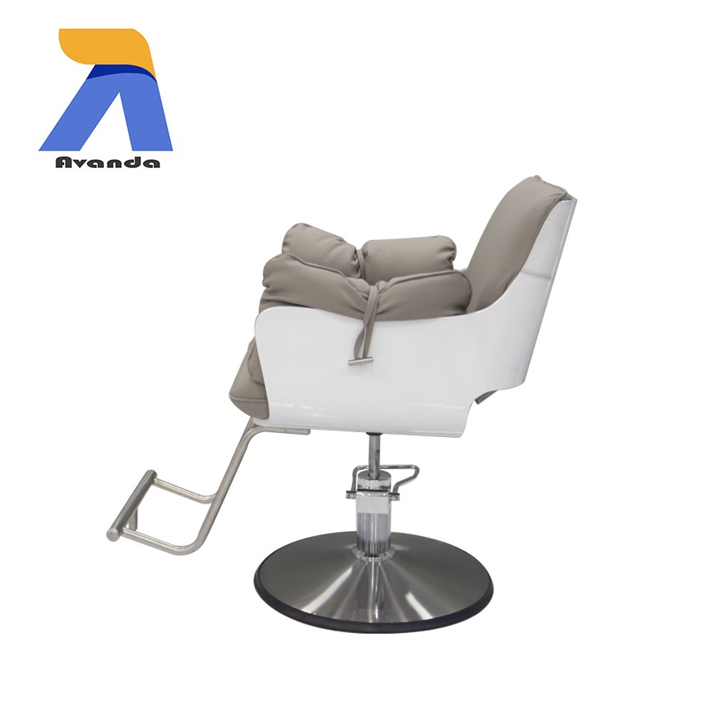 High quality hair salon barbershop chair hairdressing salon furniture adjustable used stainless steel barber chairs for sale