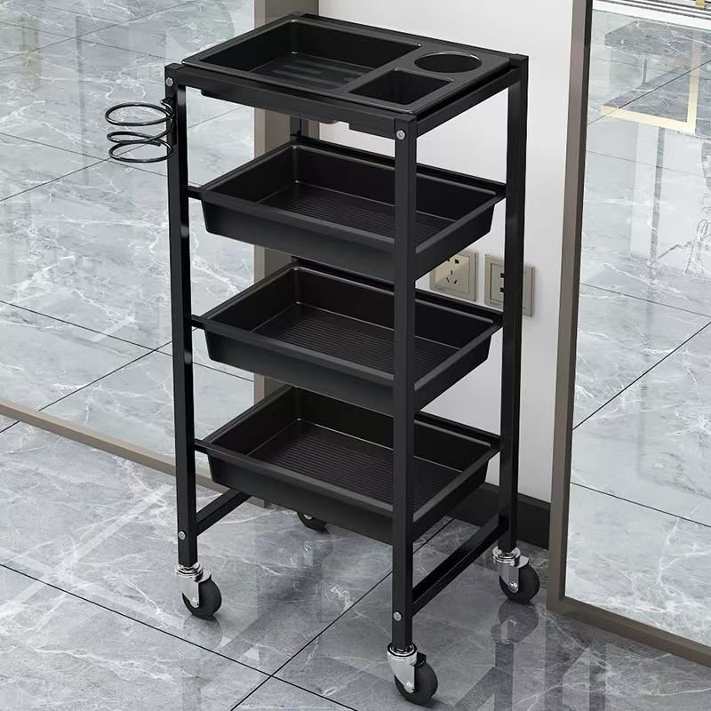 K Stylish cheap professional beauty salon storage trolley trolley