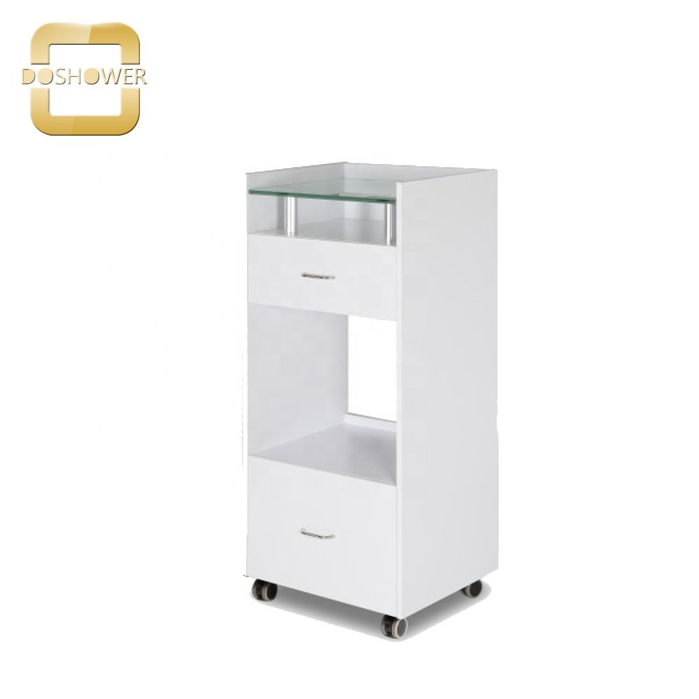 salon equipment trolley with nail salon cart for spa machine trolley