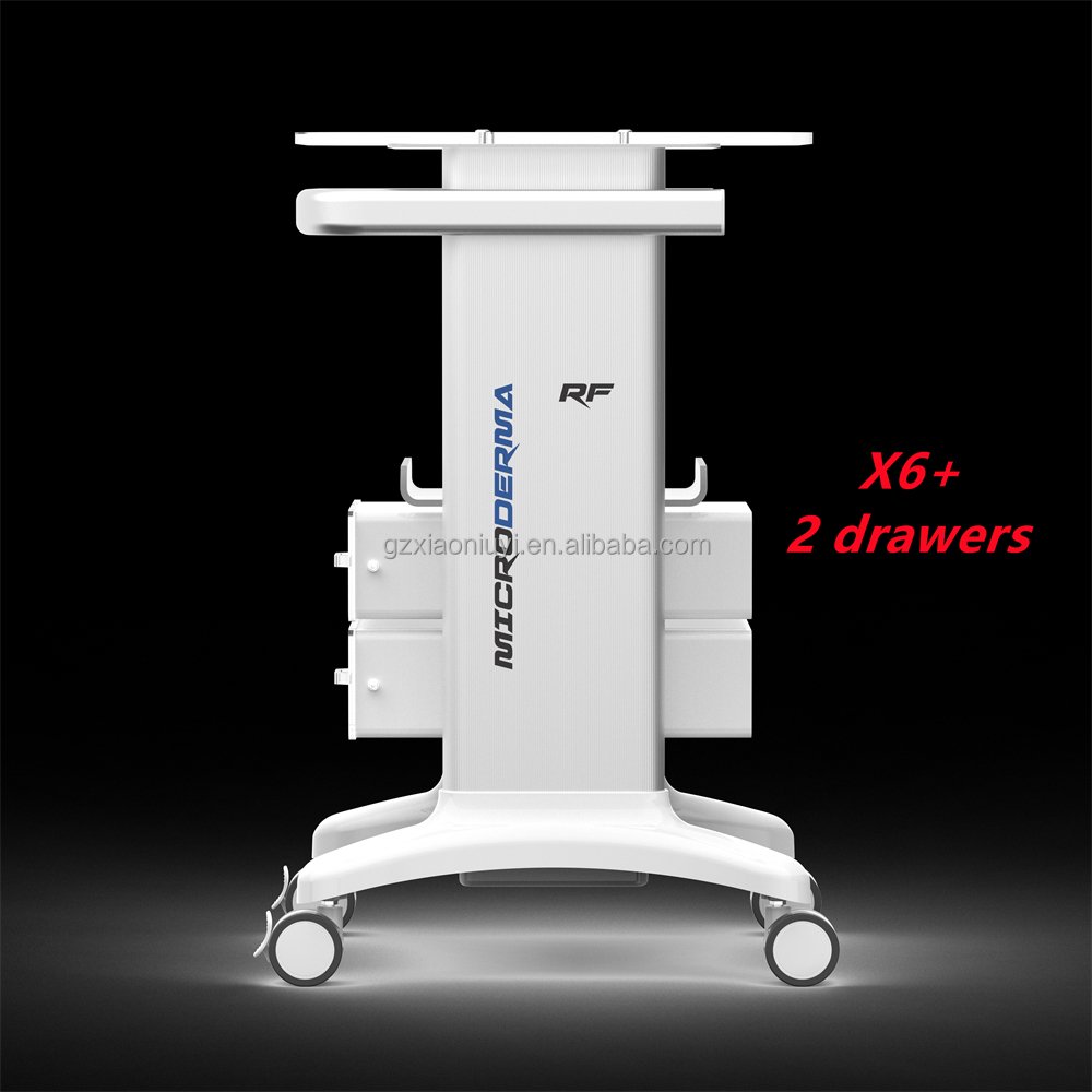 Low price Beauty Stand Assembled Roller trolley Cart For Beauty Machines Use Trolley Beauty spa Aesthetics trolley
