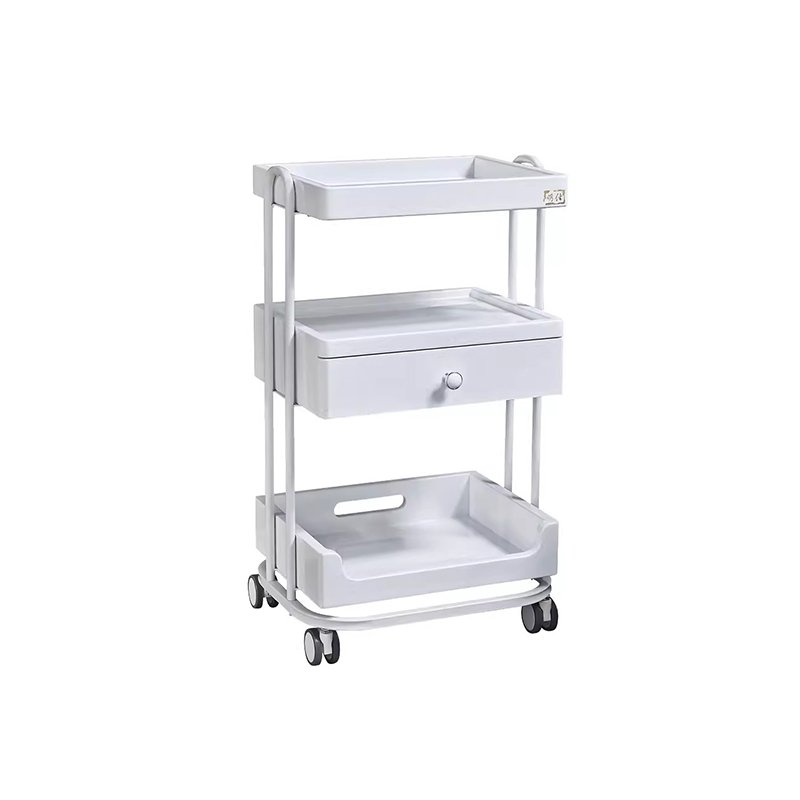 Qunpeng Beauty Salon Special Trolley Multi-functional Storage Mobile Tool Shelving Salon Equipment Trolley