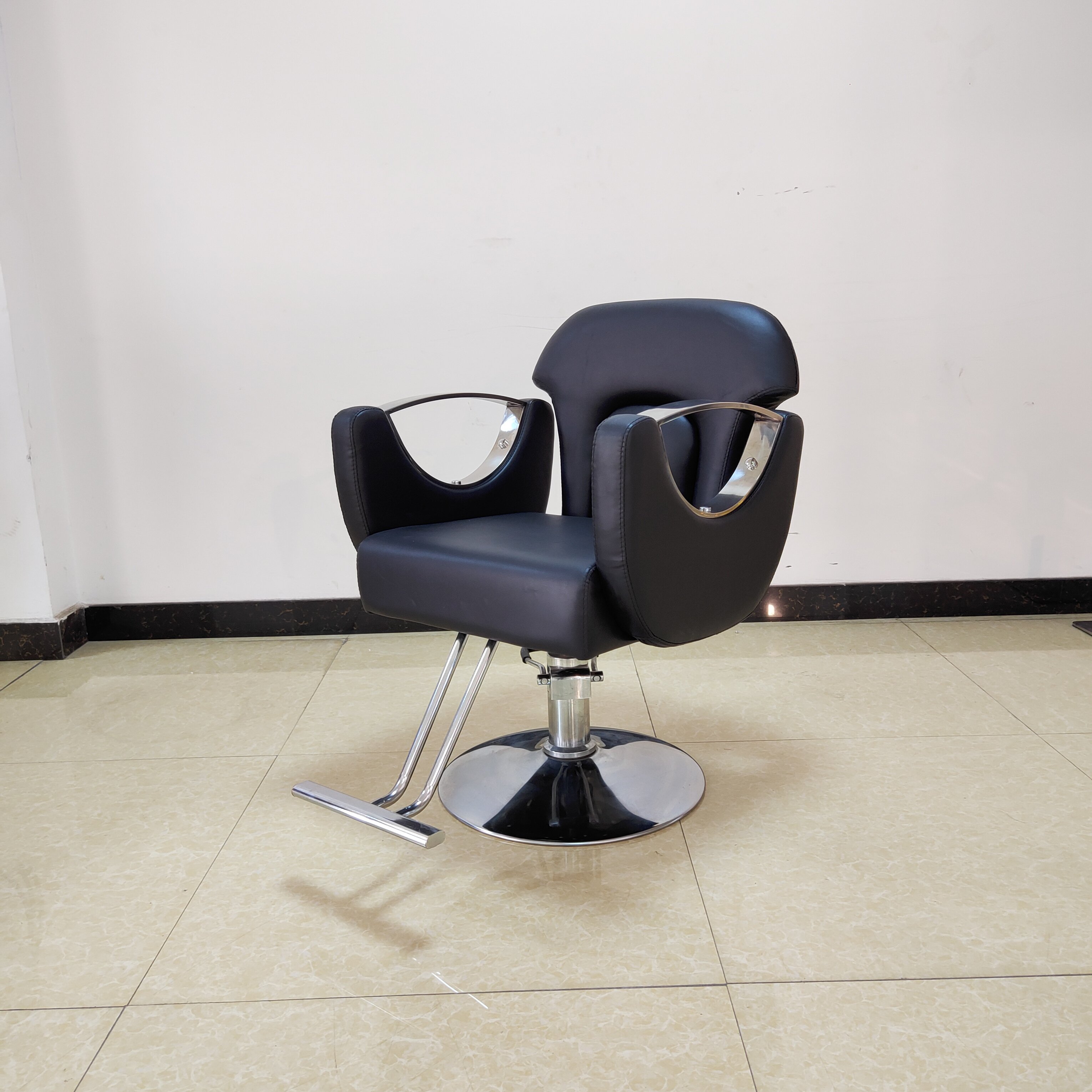 Factory Price Vintage Olive Green And Beauty Parlor Barber Chair