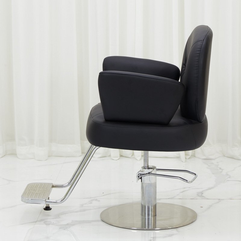 Cheap high density leather Hair Salon Pink Beauty Salon Furniture Modern Barber Chair for Sale