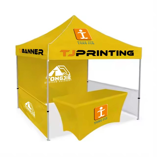 tent Custom logo Aluminum frame folding waterproof pop-up outdoor marquee 10x10 heavy duty tent 300D/420D/600D Oxford Fabric