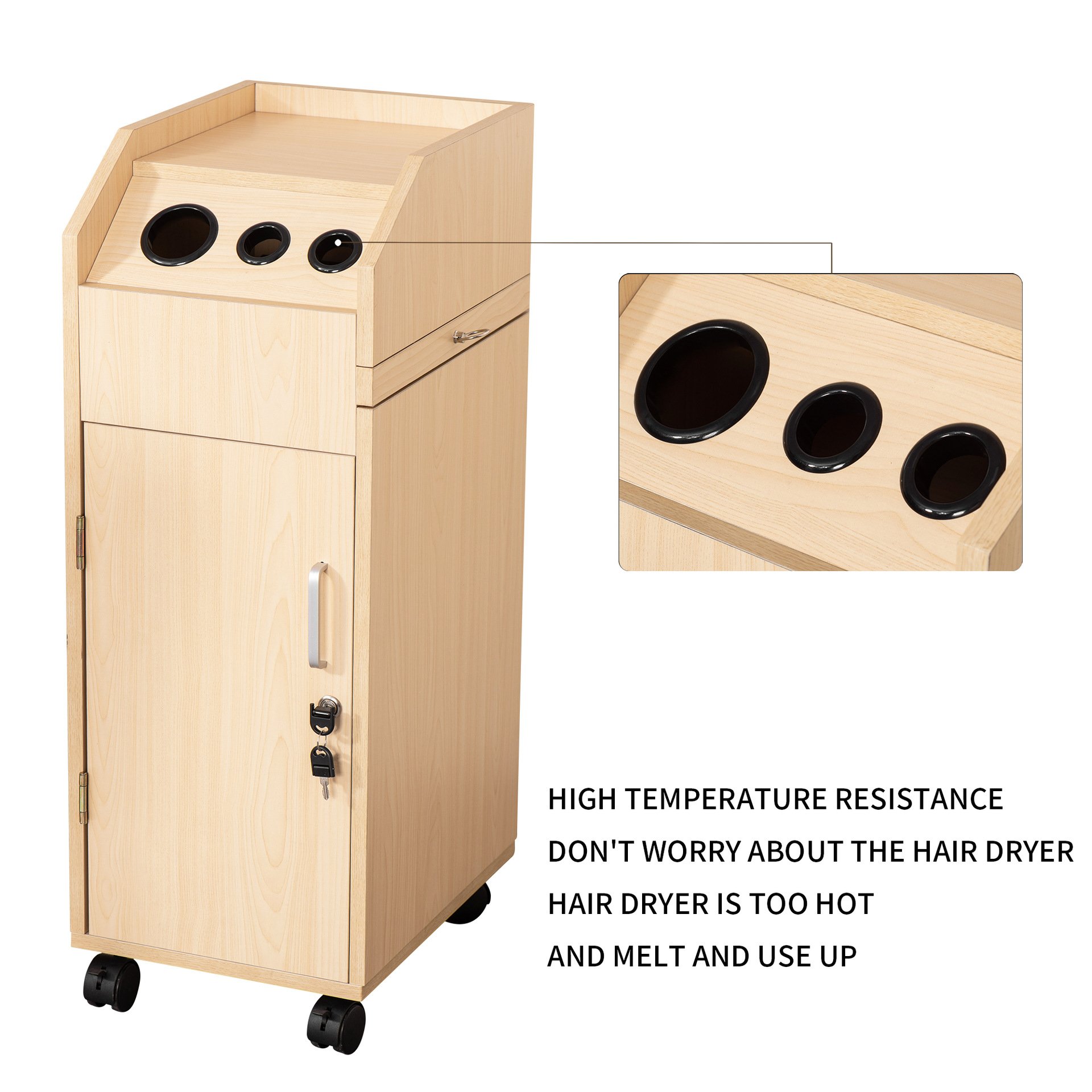 Hairdressing accessory Movable multi-layer rack hairdressing trolley barber shop tool cabinet hairdressing storage tool cart