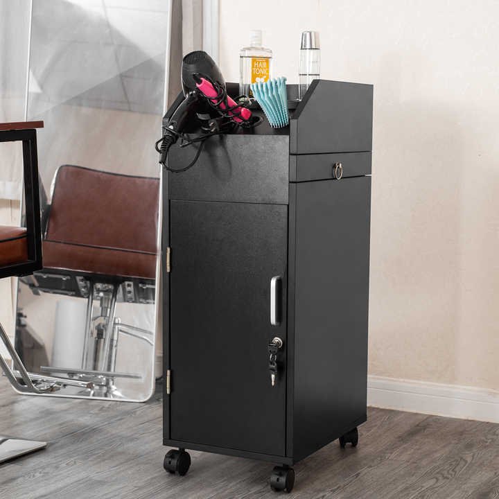 Hairdressing accessory Movable multi-layer rack hairdressing trolley barber shop tool cabinet hairdressing storage tool cart