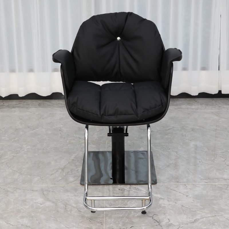 BoJue Cheap Wholesale Barber Chairs For Men Adjustment Lifting Salon Chair With Soft Mat Hairdressing Chair Barbershop Furniture