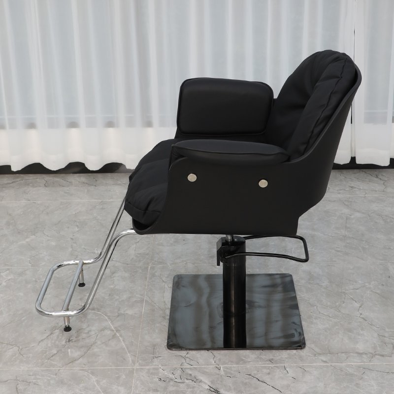 BoJue Cheap Wholesale Barber Chairs For Men Adjustment Lifting Salon Chair With Soft Mat Hairdressing Chair Barbershop Furniture